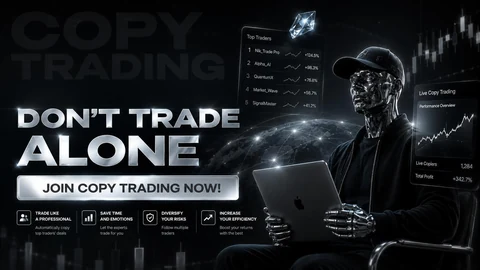 Copy trading artwork