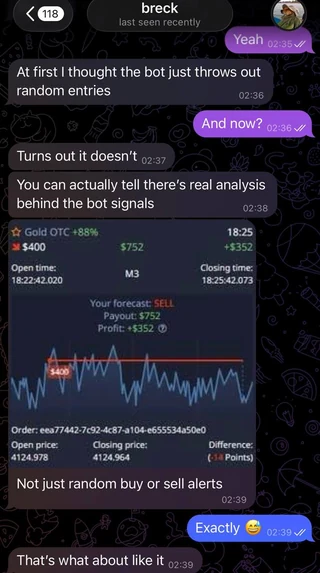 SMT Trading Tools feedback, original conversation screenshot 5